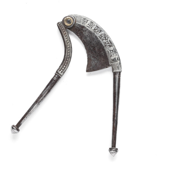 Koftgari Sarota - Betel Nut Cutter from Rajasthan - 19thC