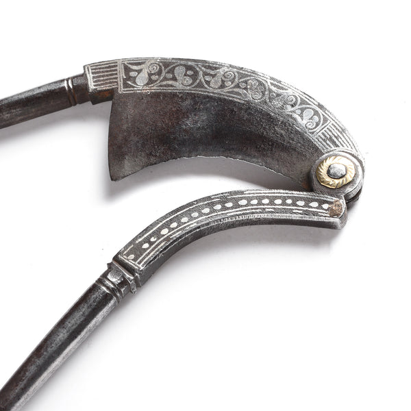 Koftgari Sarota - Betel Nut Cutter from Rajasthan - 19thC