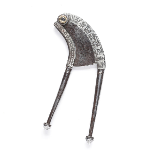 Koftgari Sarota - Betel Nut Cutter from Rajasthan - 19thC