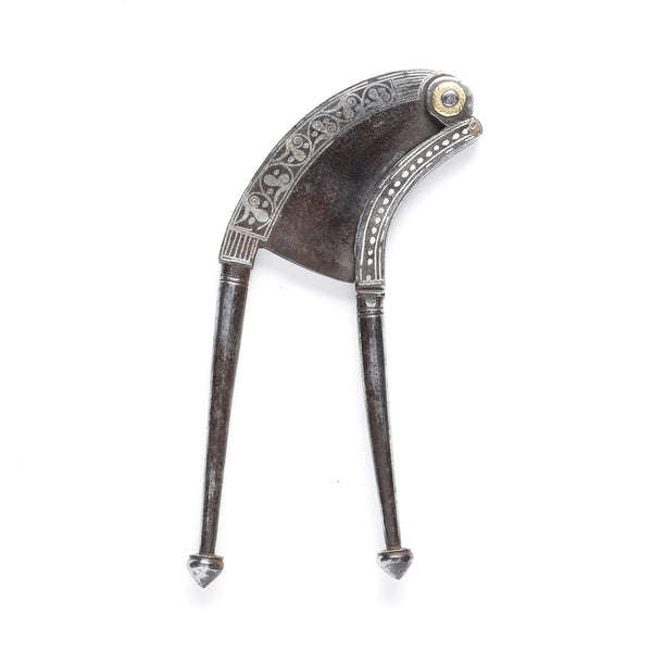 Koftgari Sarota - Betel Nut Cutter from Rajasthan - 19thC