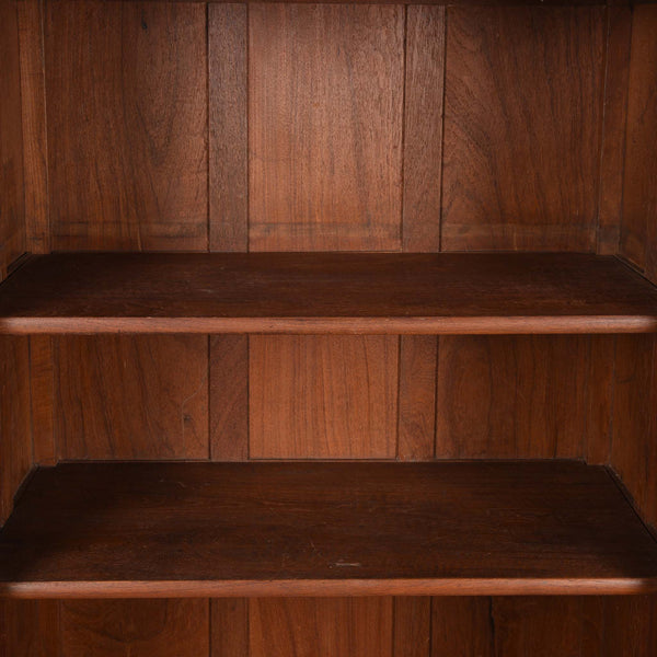 Anglo Indian Glazed Book Cabinet - Ca 1930