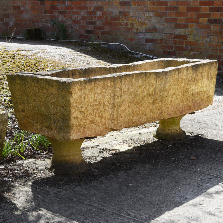 Carved Stone Water Channel - 19thC - With Feet | Indigo Antiques