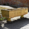 Carved Stone Water Channel - 19thC - With Feet