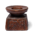 Candle stand Made From Old Indian Teak Seed Drill - 19thC