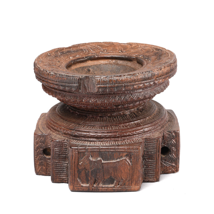 Antique Indian Candlestand - Seed Drill - 19th Century | Indigo Antiques