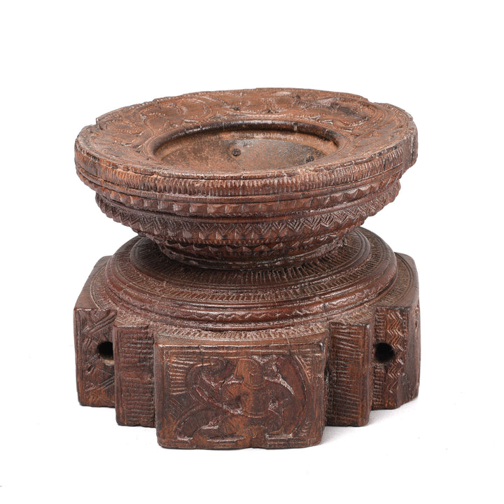 Antique Indian Candlestand - Seed Drill - 19th Century | Indigo Antiques