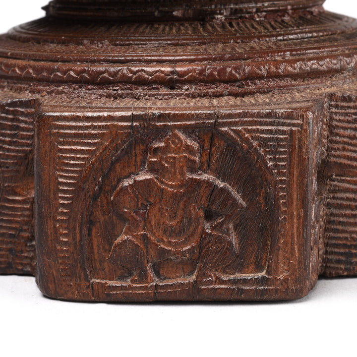 Antique Indian Candlestand - Seed Drill - 19th Century | Indigo Antiques