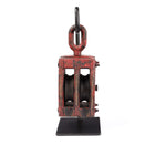 Old Teak Ships Pulley From Gujarat - Circa 1910