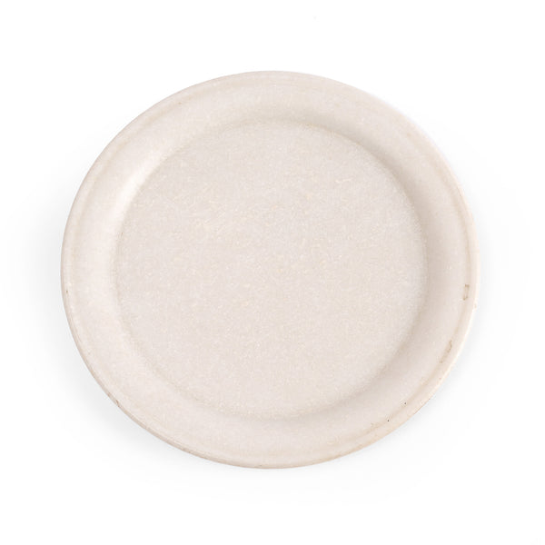 White Marble Plate
