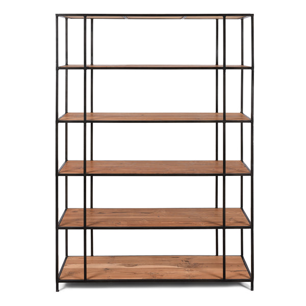 Industrial Style Room Divider Shelving