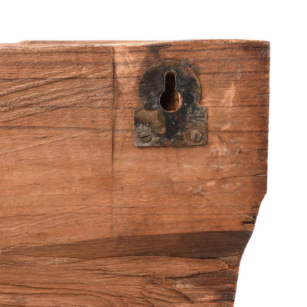 Hanger Detail From Antique Carved Teak Capitol From Gujarat - Late 19th Century | Indigo Antiques