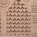 Carved Stone Panel From Jaisalmer - 19thC