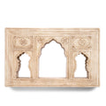 Mughal Style White Marble Lamp Niche - Double Sided
