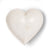 Hand Carved White Marble Heart Shaped Bowl | Indigo Antiques