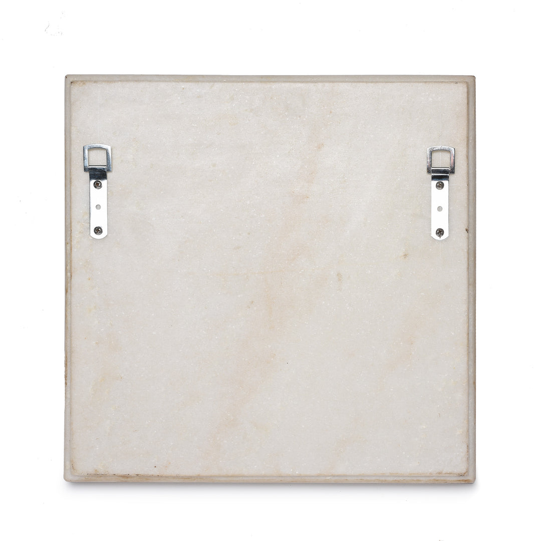 Reverse Of Marble Mughal Style Elephant Panel | Indigo Antiques