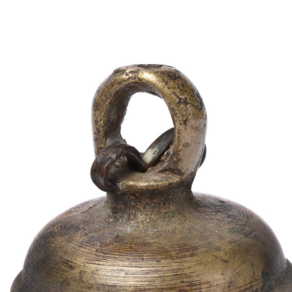 Old Brass Puja Bell from Delhi - Early 20thC