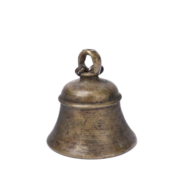 Old Brass Puja Bell from Delhi - Early 20thC