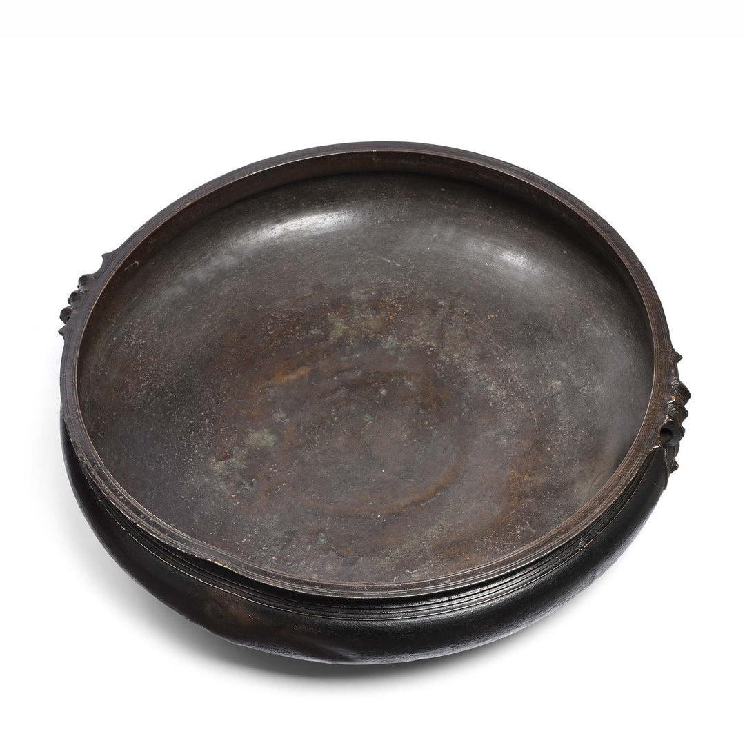 Interior Of Bronze Urli From South India - Late 19thC | Indigo Antiques