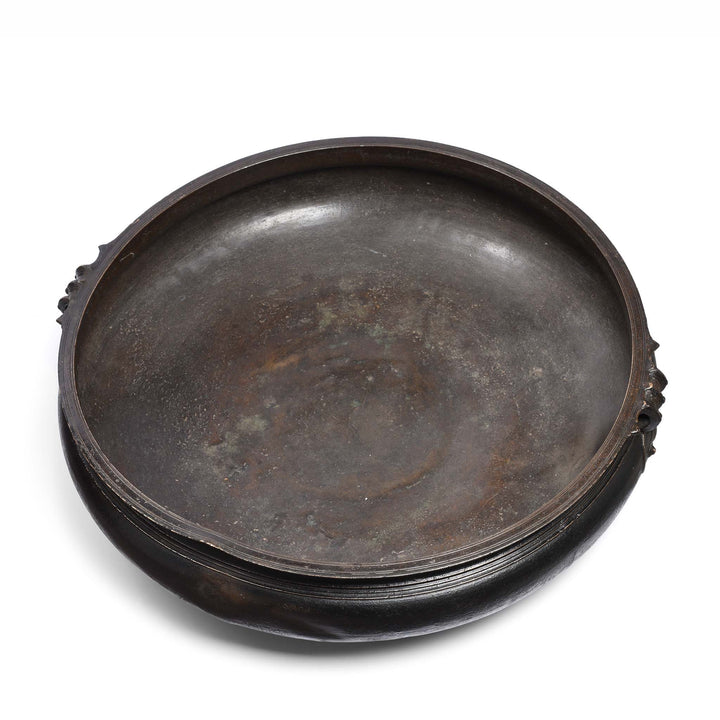 Interior Of Bronze Urli From South India - Late 19thC | Indigo Antiques