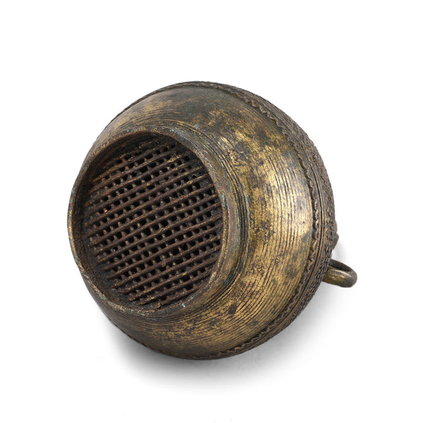 Bronze Dhokra Work Money Box From Kandhamal - 19th Century