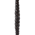 Twisted Iron Candlestick From Rajasthan