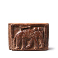 Tribal Elephant Carving From South Rajasthan - 19thC