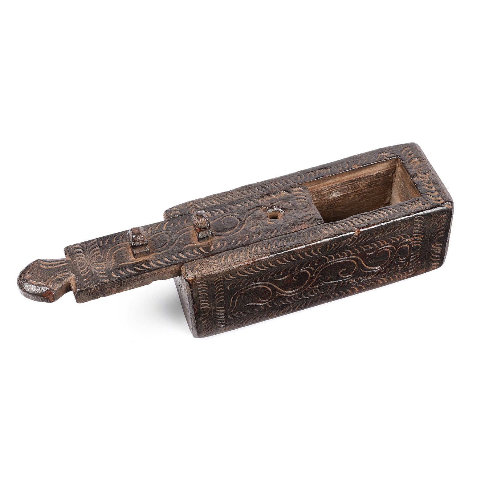Indian Vibhuti Box From Karnataka - 19thC Indian Vibhuti Box From Karnataka - 19thC