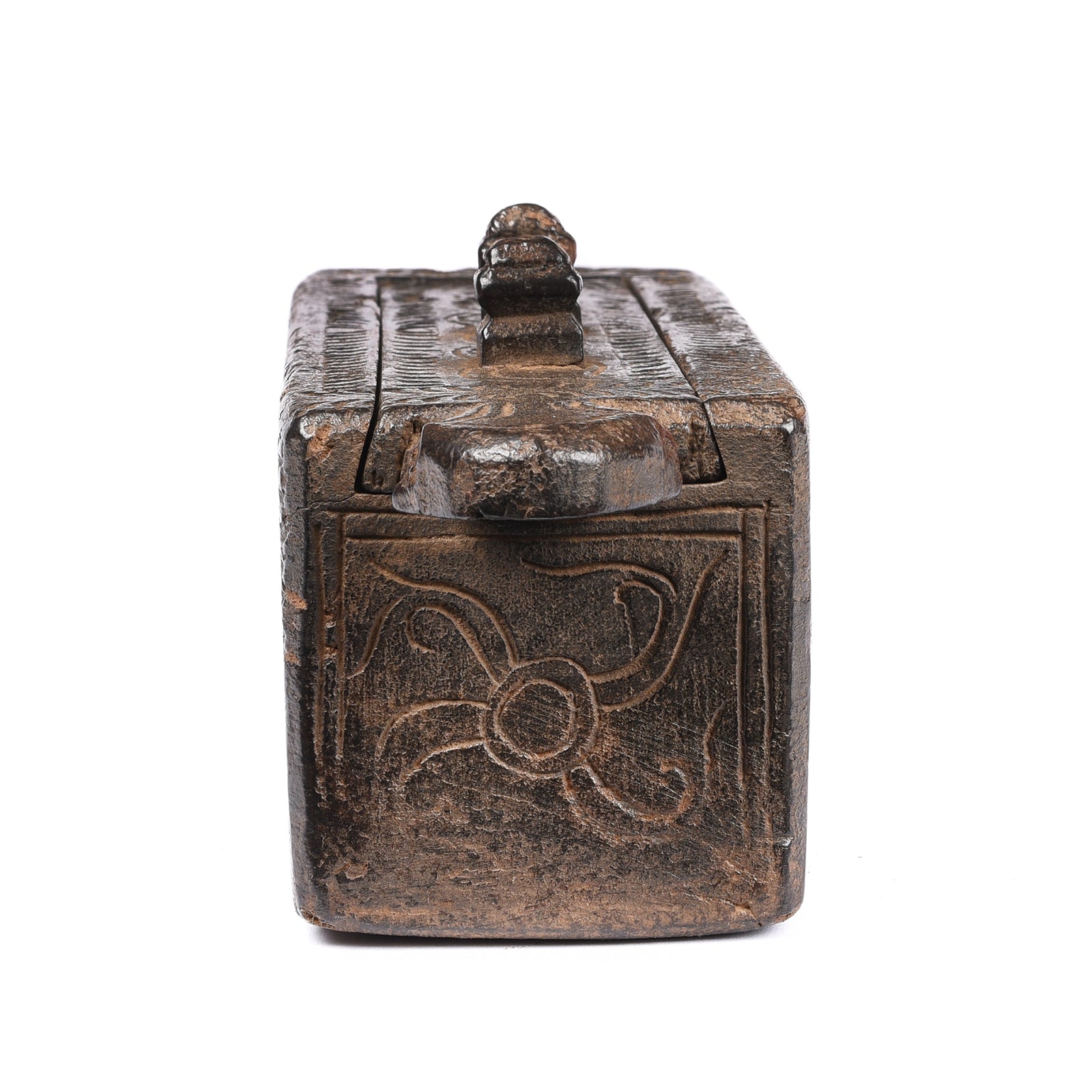 Indian Vibhuti Box From Karnataka - 19thC Indian Vibhuti Box From Karnataka - 19thC