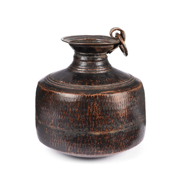 Copper Water Pot From Nepal - 19thC