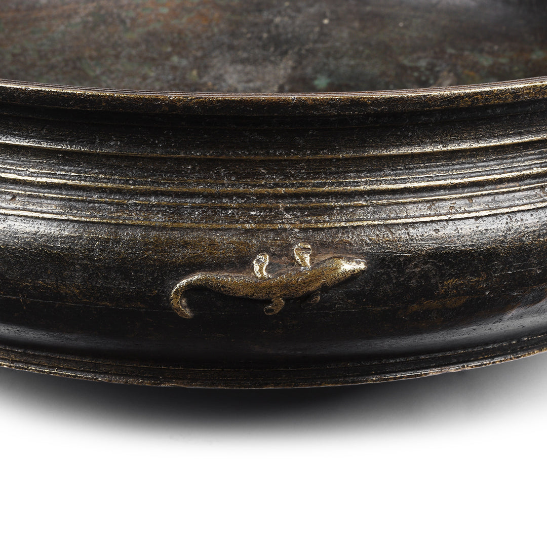 Bronze Urli from South India - Late 19th Century