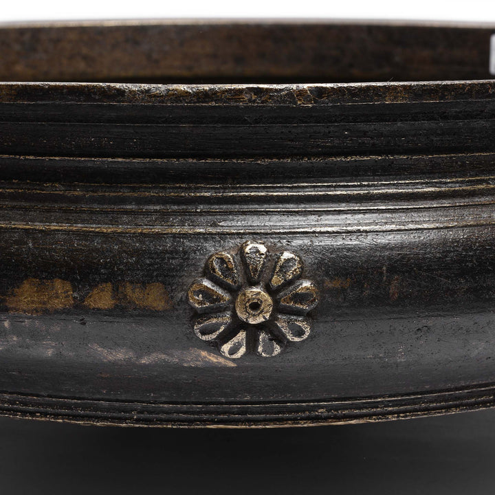 Detail From Bronze Urli from South India - Late 19thC | Indigo Antiques