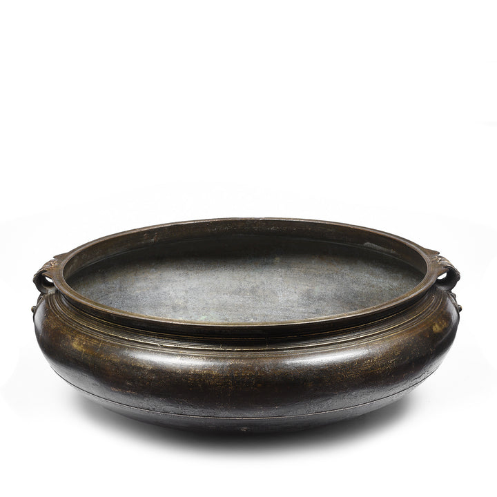 Antique Bronze Urli from South India - Late 19thC | Indigo Antiques