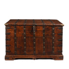 Iron Bound Teak Chest - 19th Century