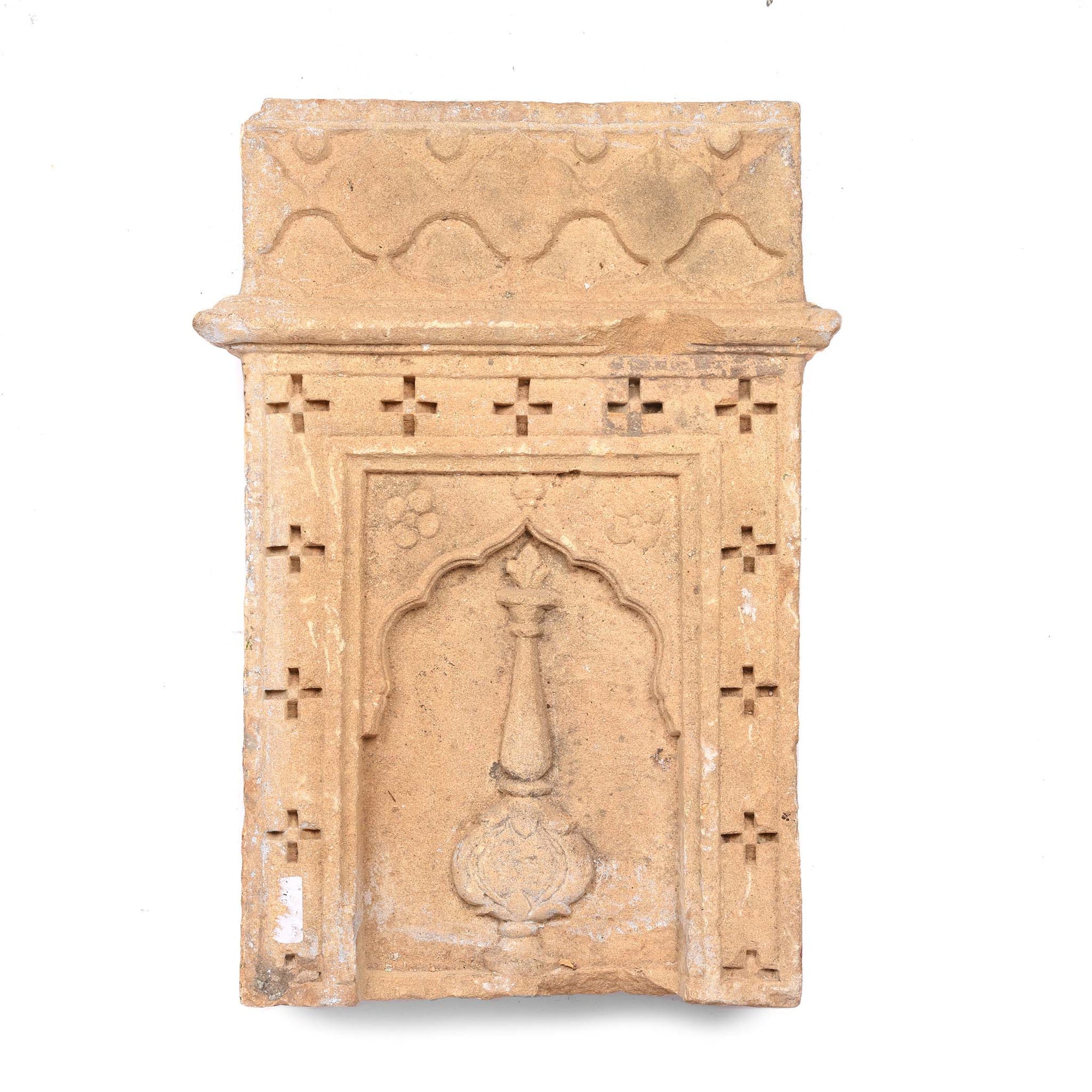 Carved Stone Panel - Mughal Style - 19thC | Indigo Antiques