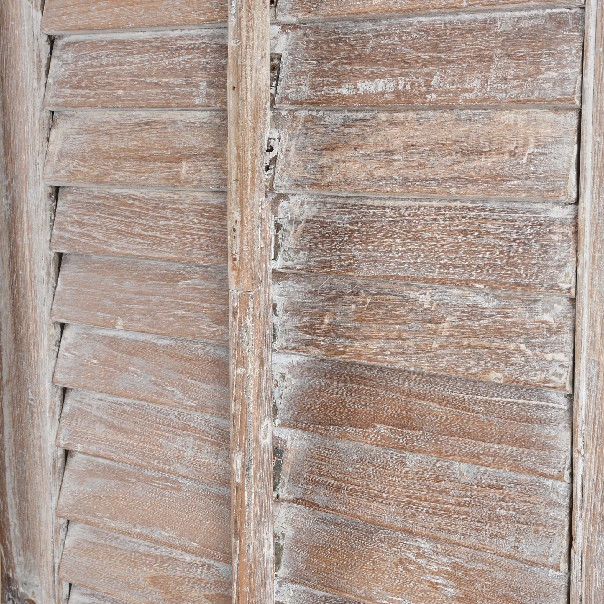 Slats Detail From Louvre Cabinet From Rajasthan | Indigo Antiques