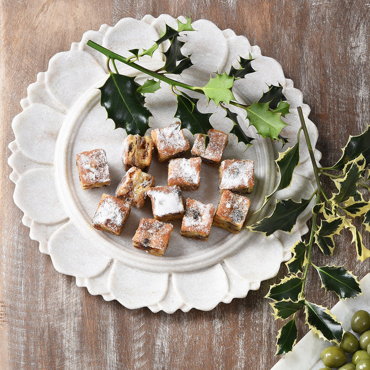 White Marble Plate From Rajasthan
