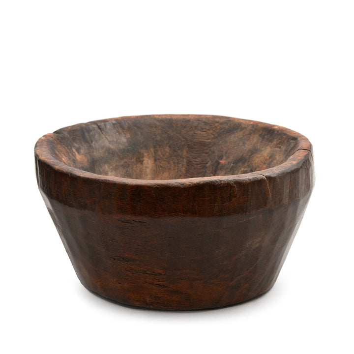 Teak Bowl From Rajasthan - Early 20thC | Indigo Antiques