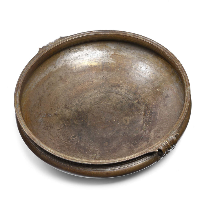 Interior Of Indian Urli - Bronze Cauldron - 19thC | Indigo Antiques