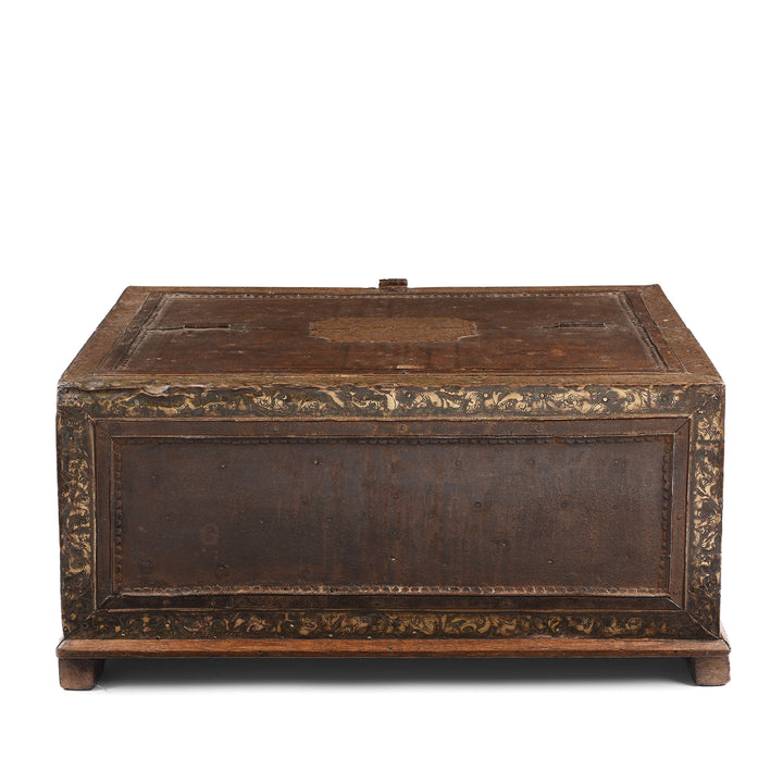 Reverse View Of Dowry Box From Shekawati Rajasthan - 19thC | Indigo Antiques