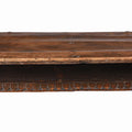 Carved Acacia Wood Takhat Table From Rajasthan - 19Thc