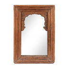 Mirror Made From An Old Teak Window - 19thC (72 x 111cm)