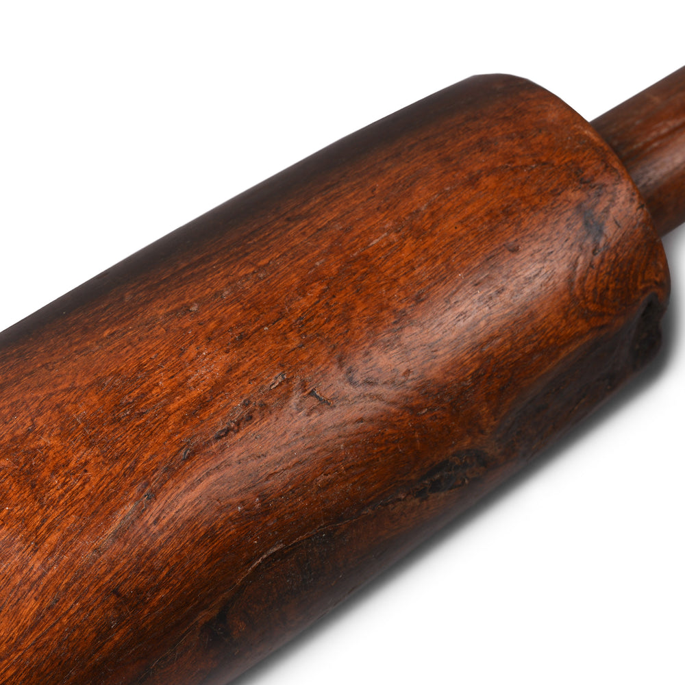 Detail From Old Rolling Pin Ca 75yrs from  Rajasthan India | Indigo Antiques