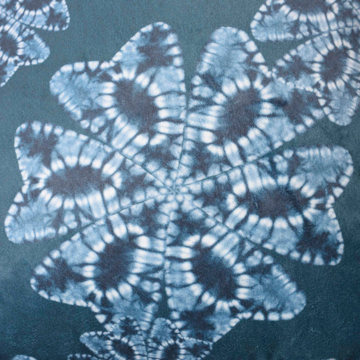 Pattern Detail From Pale Long Cushion | Indigo Antiques