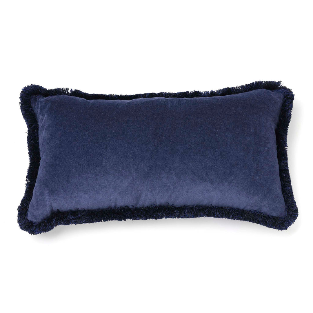 Reverse Of Pale Long Cushion | Indigo Antiques