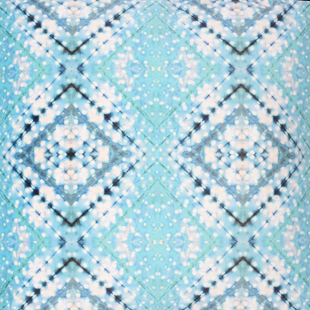 Detail From Turquoise Cushion | Indigo Antiques