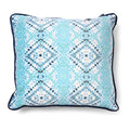 Turquoise velvet Cushion by Tatie Lou & Pad