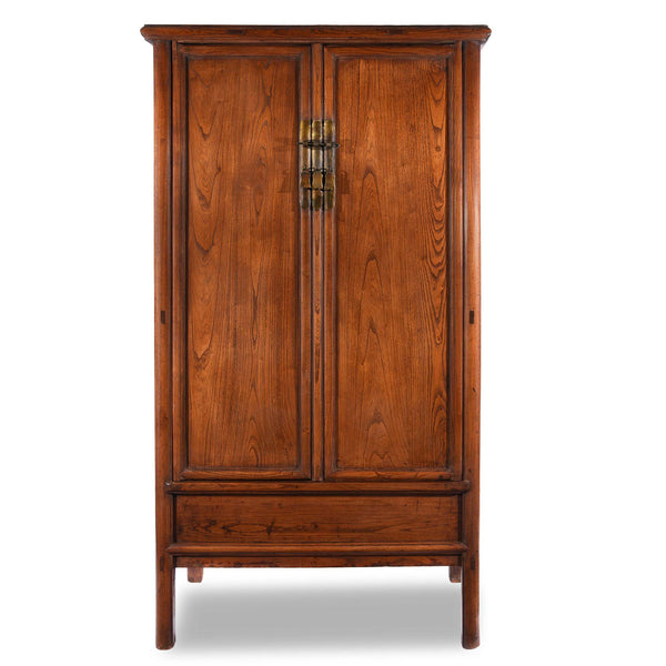 Elm Chinese Taper Cabinet From Shanxi - 19thC