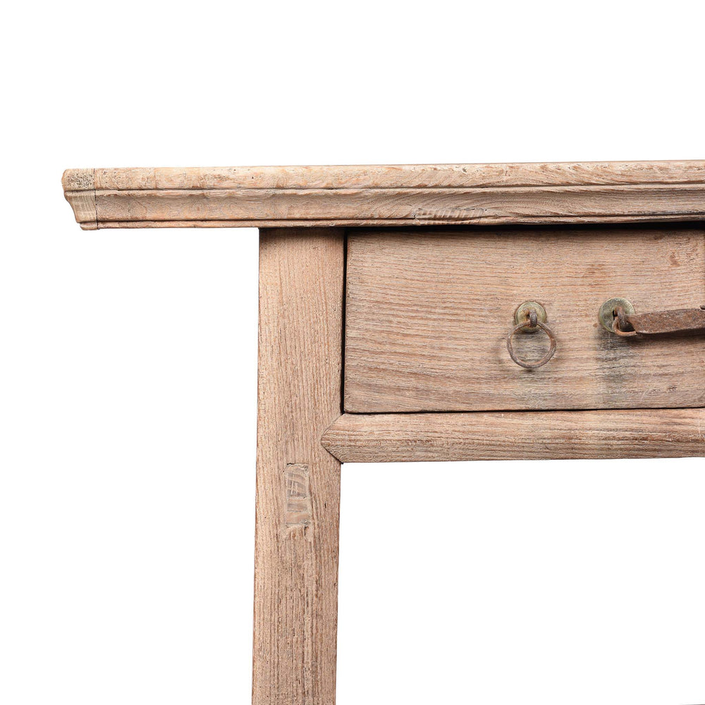 Rustic Countryside 2 Drawer Wine Table from Shanxi - 19thC | Indigo Antiques