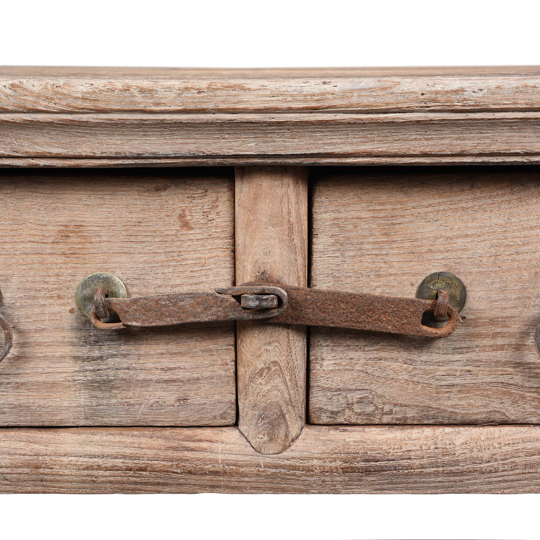 Rustic Countryside 2 Drawer Wine Table from Shanxi - 19thC | Indigo Antiques
