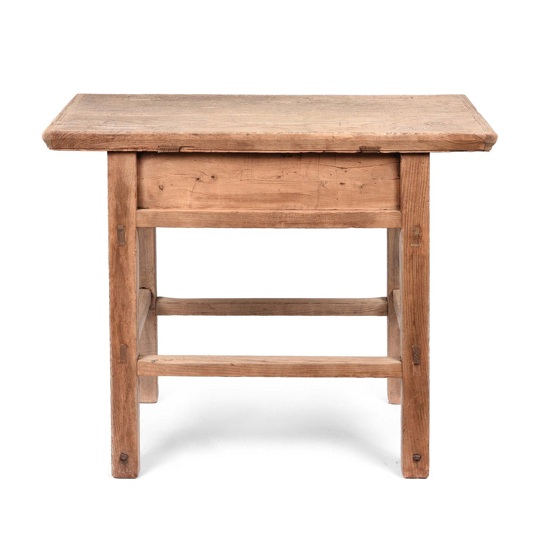 Rustic Countryside 2 Drawer Wine Table from Shanxi - 19thC | Indigo Antiques
